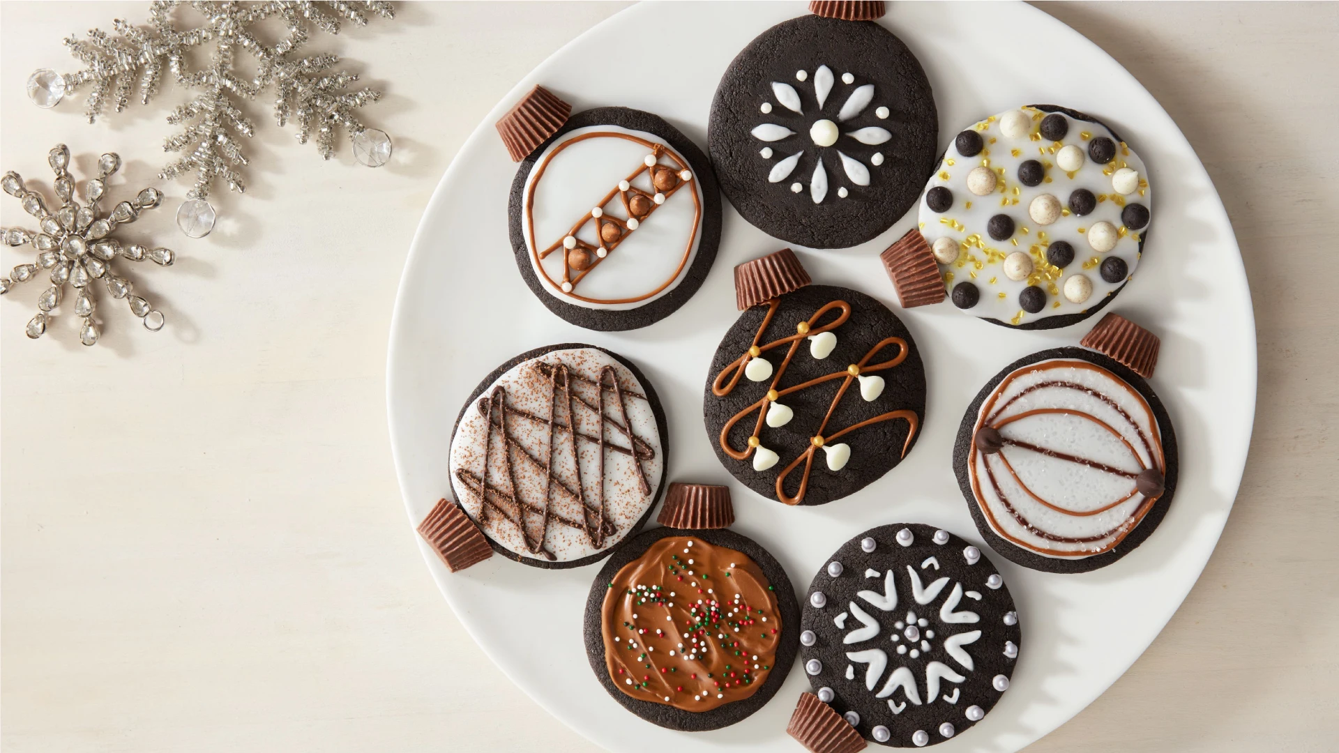 food ornament collection